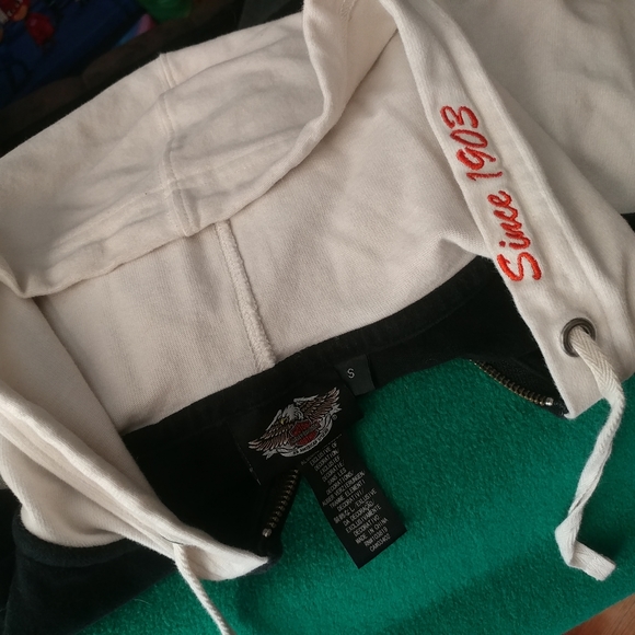 Women's Harley Davidson Zip up Jacket - Picture 5 of 8